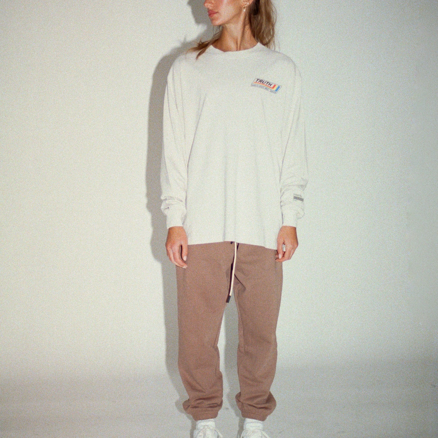 003 HVYD Race Terry Sweatpants — Desert