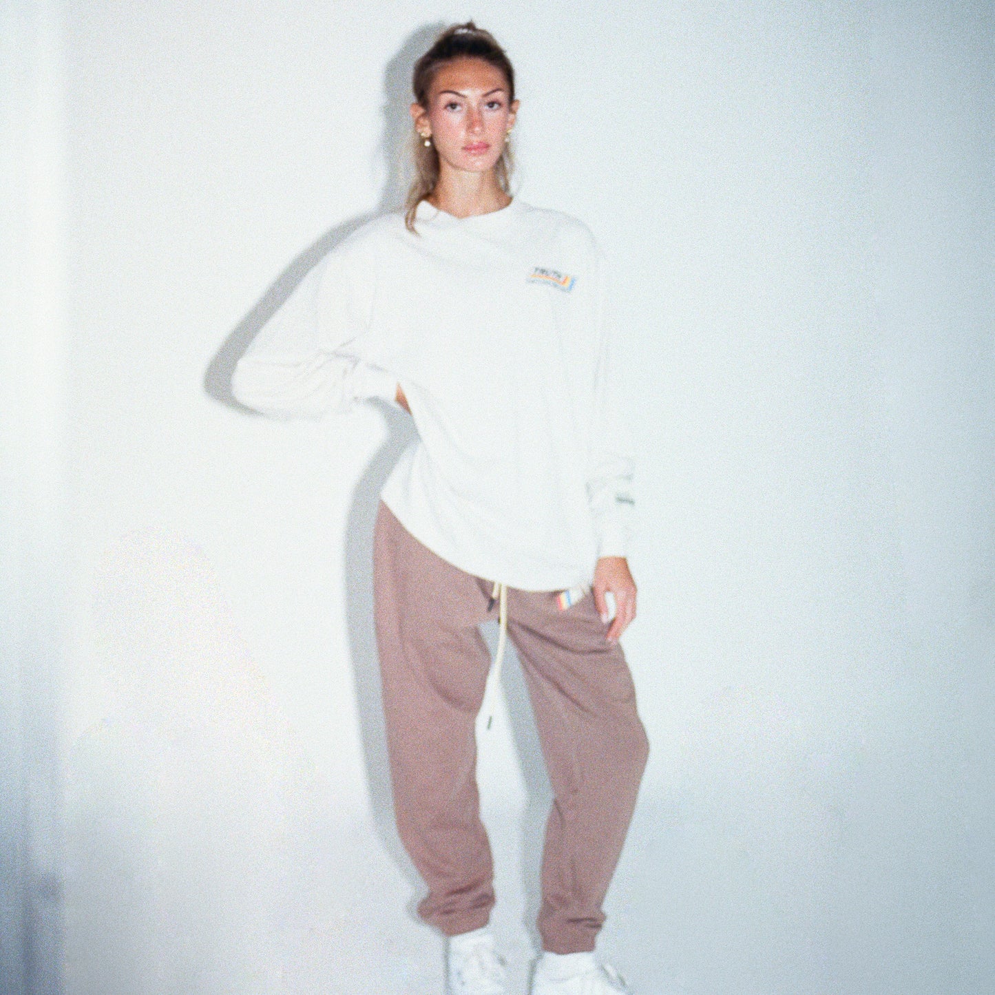 003 HVYD Race Terry Sweatpants — Desert