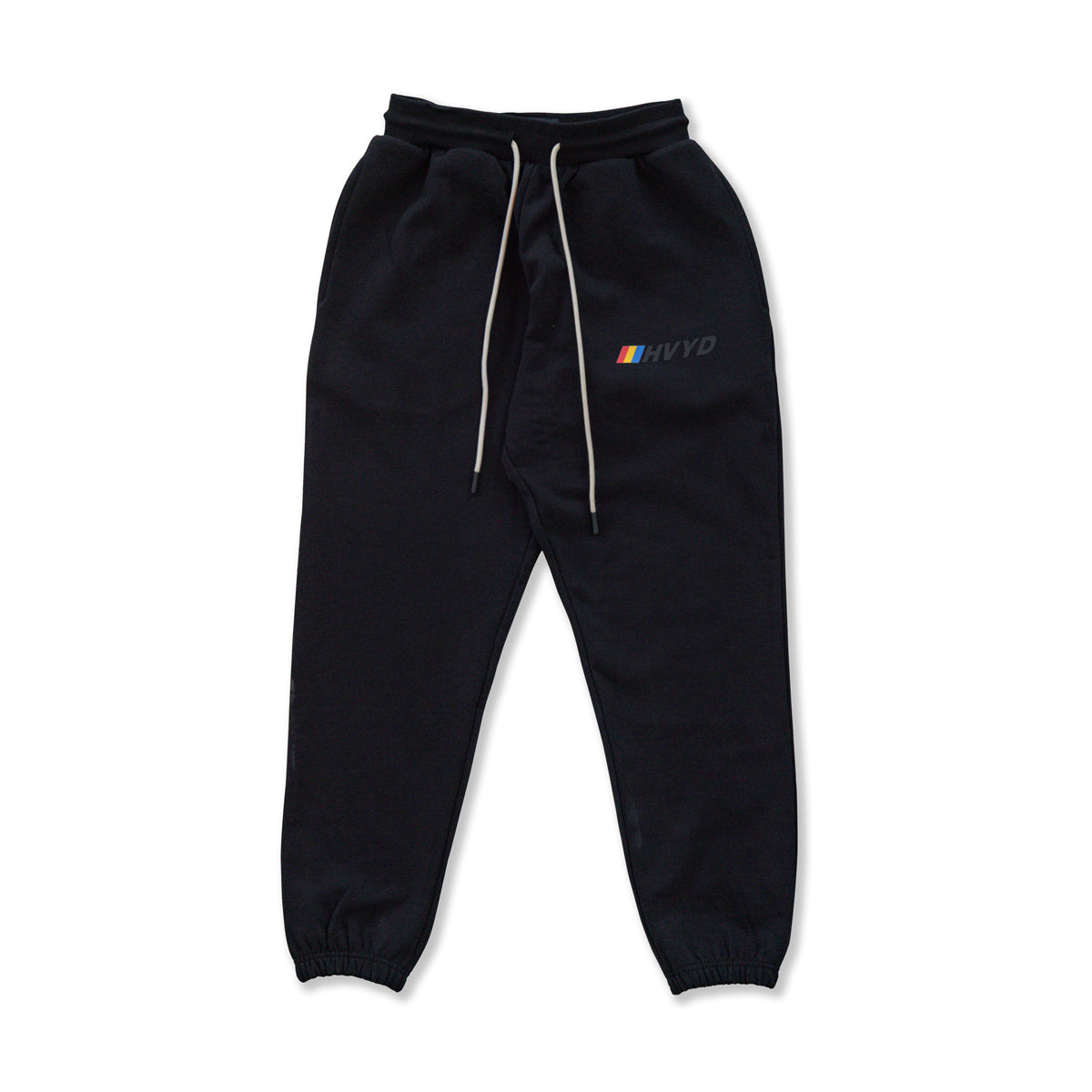 005 HVYD Race Terry Sweatpants — Blackout