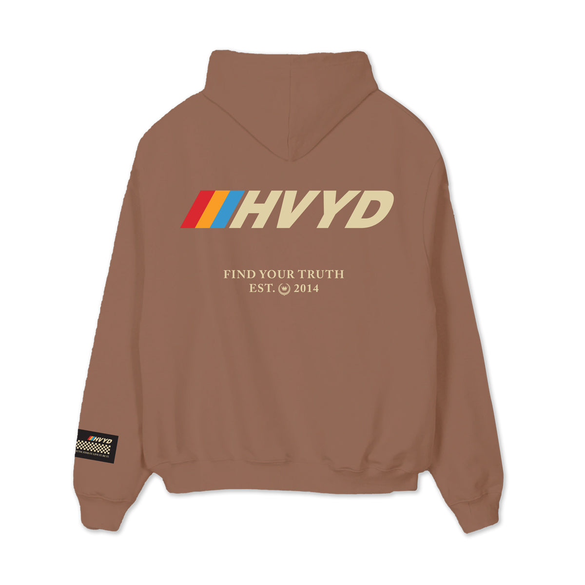 003 HVYD Race Terry Hoodie — Desert