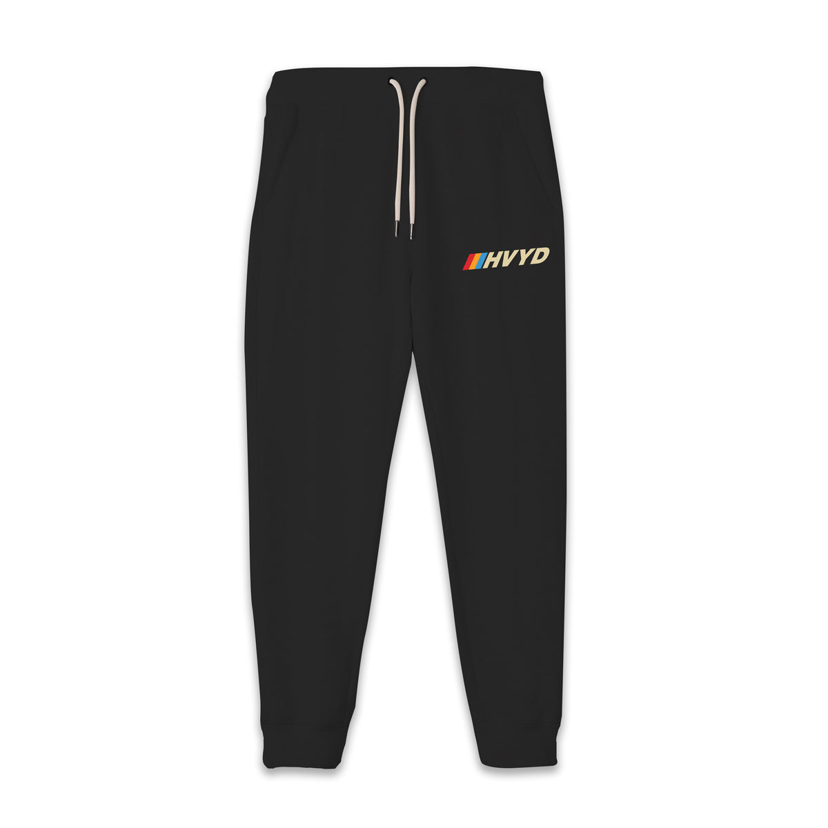 003 HVYD Race Terry Sweatpants — Washed Black
