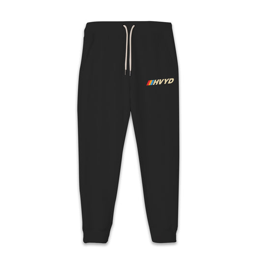 003 HVYD Race Terry Sweatpants — Washed Black