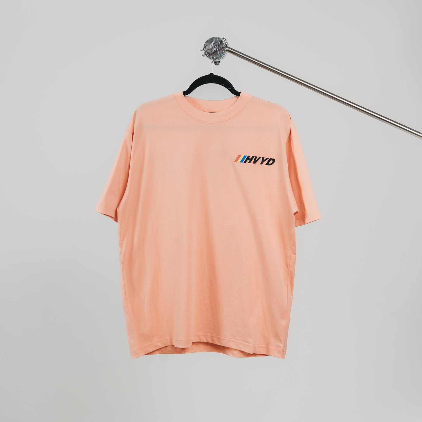 002 HVYD Race T-Shirt — Coral
