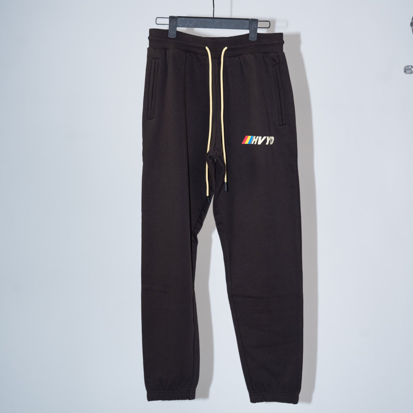 003 HVYD Race Terry Sweatpants — Washed Black