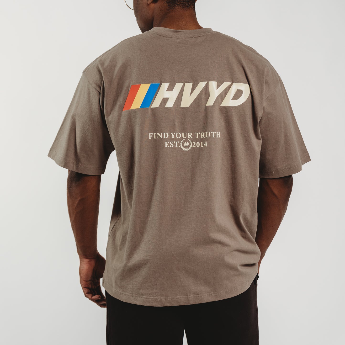004 HVYD Race T-Shirt — Mushroom