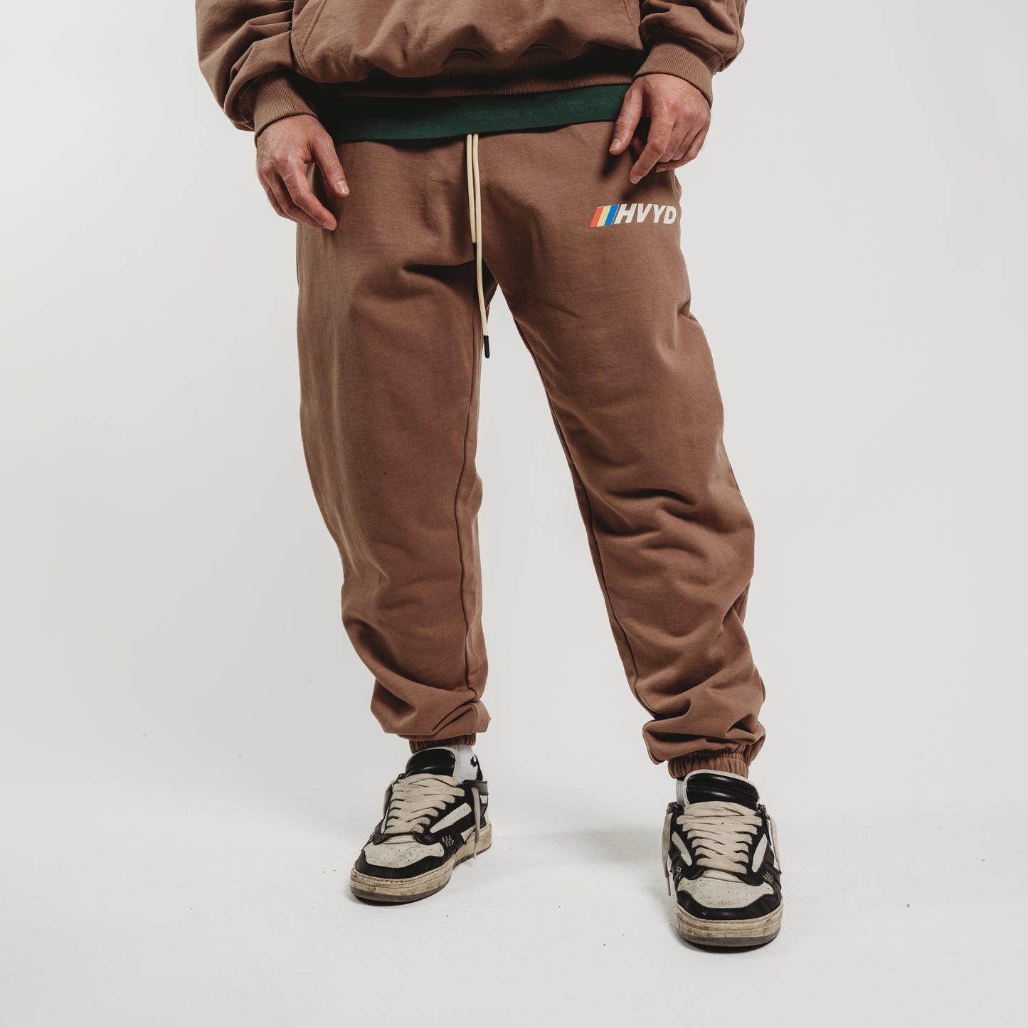 003 HVYD Race Terry Sweatpants — Desert