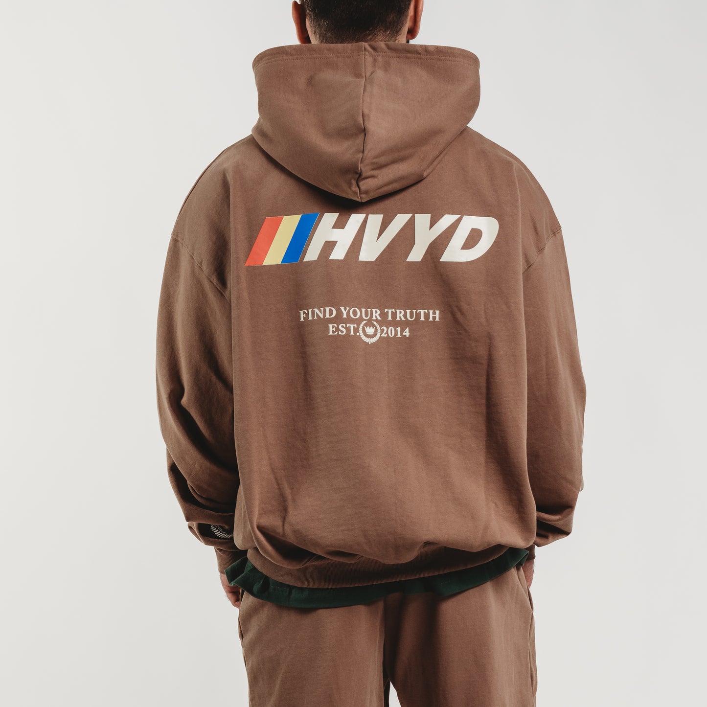003 HVYD Race Terry Hoodie — Desert