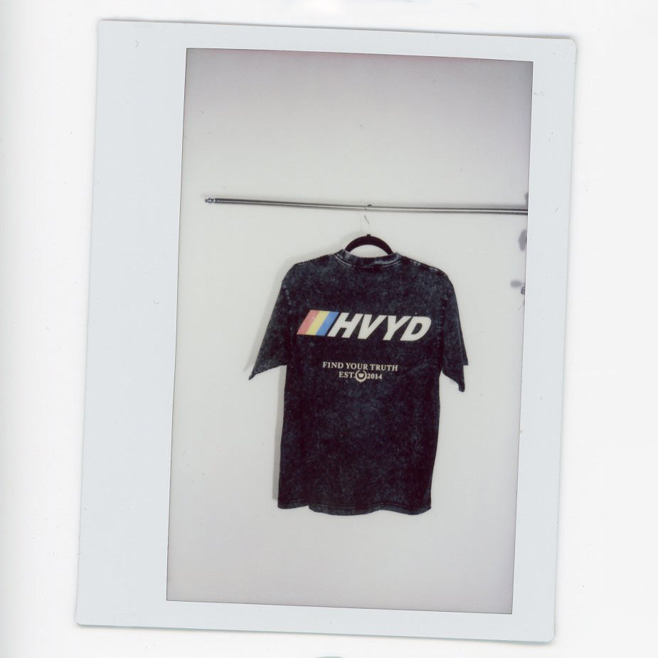 003 HVYD Race T-Shirt — Carbon Black