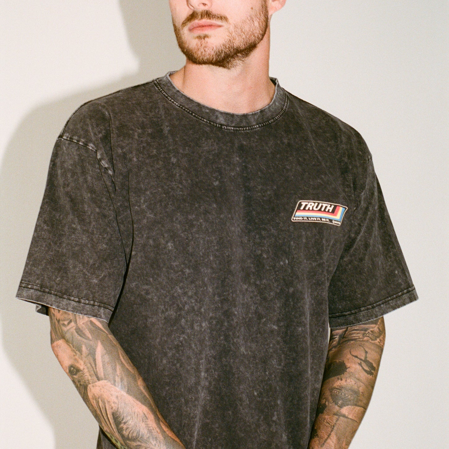 002 HVYD Truth Re-Edition T-Shirt — Carbon Black