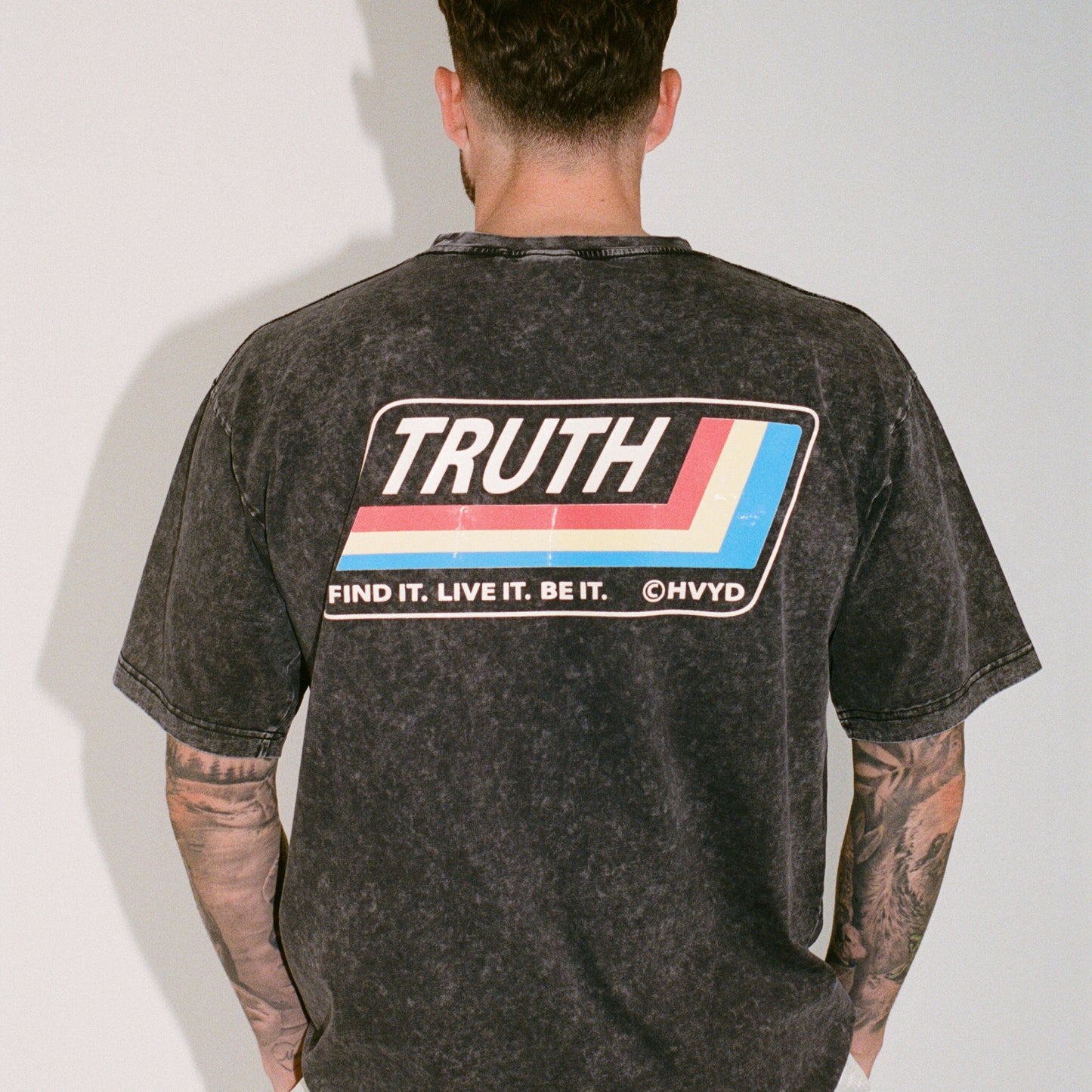 002 HVYD Truth Re-Edition T-Shirt — Carbon Black