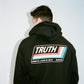 002 HVYD Truth Re-Edition Fleece Hoodie — Washed Black