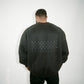 003 HVYD ///87 Fleece Crewneck — Washed Black