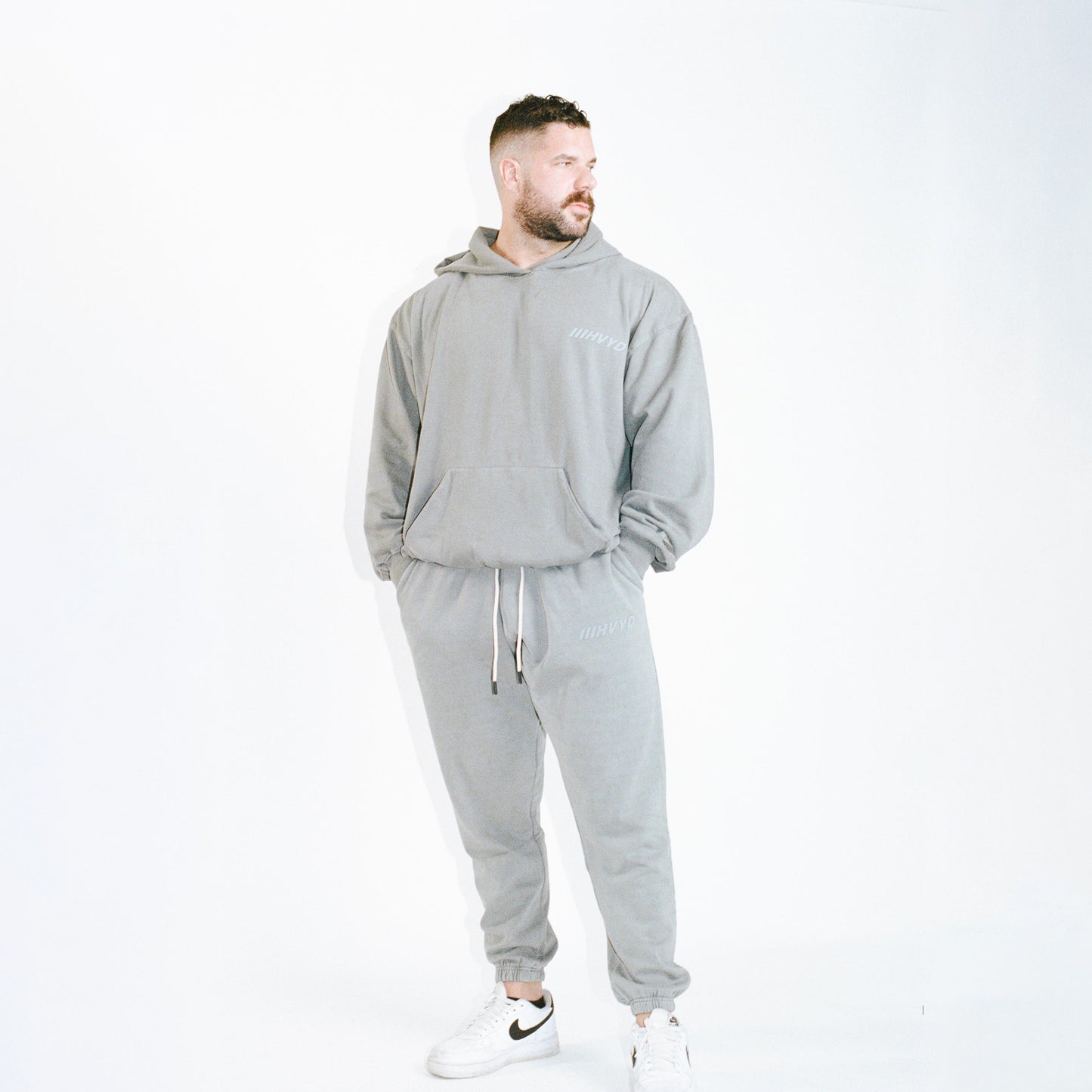 006 HVYD Race Truth Terry Sweatpants — Glacier
