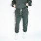 006 HVYD Truth Terry Sweatpants — Studio Black