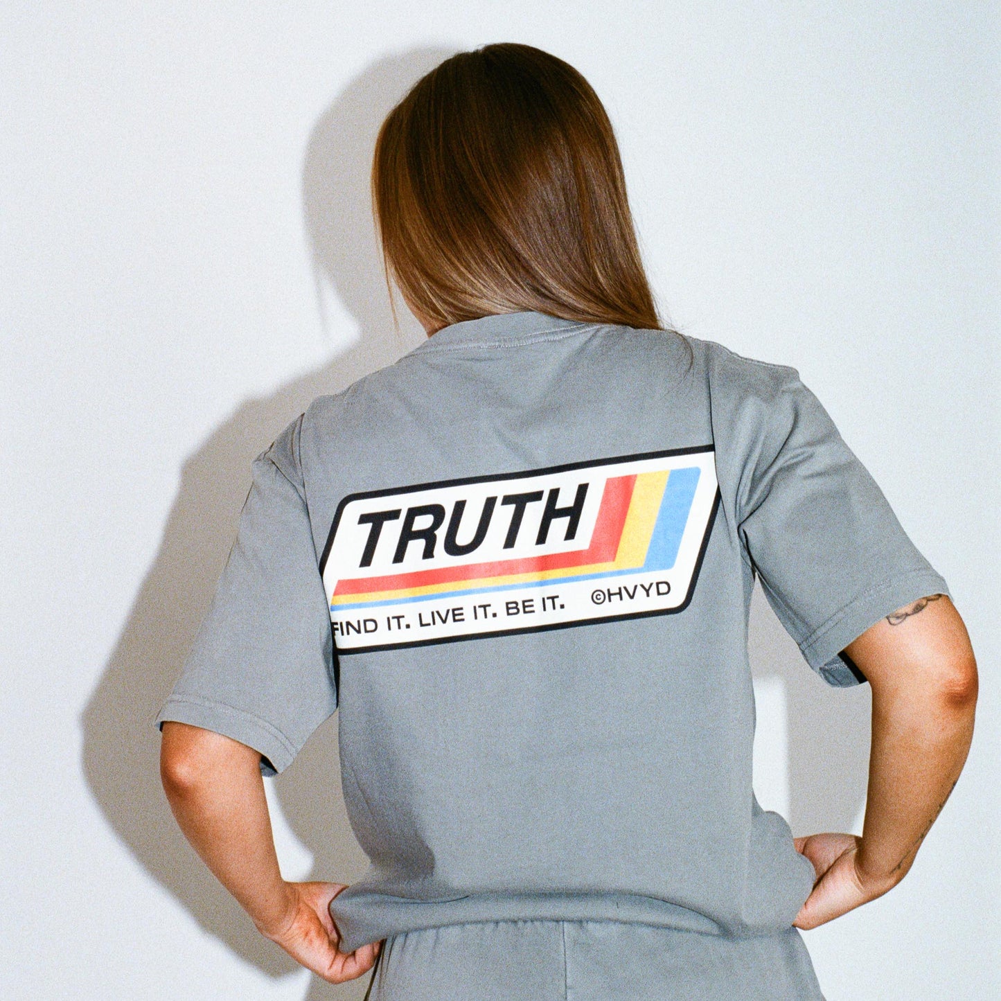 006 HVYD Truth Re-Edition T-Shirt — Glacier