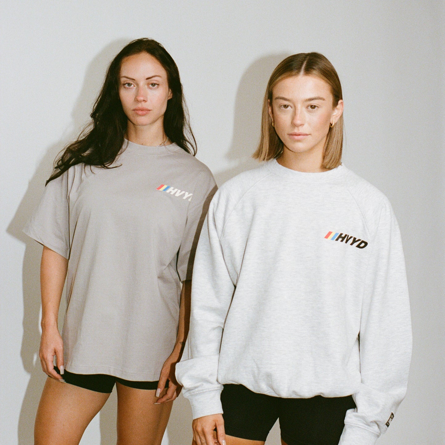 002 HVYD Race T-Shirt — Ash