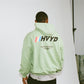 002 HVYD Race Terry Hoodie — Lime