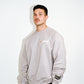 002 HVYD Race Fleece Crewneck — Ash
