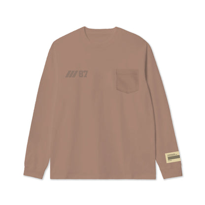 004 HVYD ///87 Pocket Long Sleeve — Mushroom