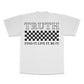 001 HVYD ///87 Pocket T-Shirt — White + Black
