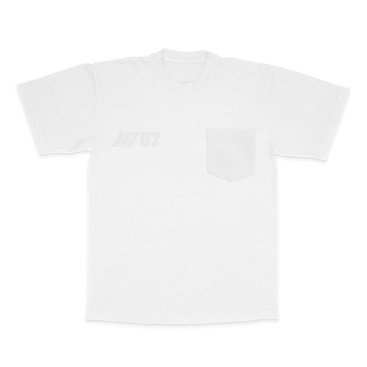 001 HVYD ///87 Pocket T-Shirt — White