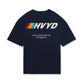 HVYD Weighted Race T-Shirt — Navy
