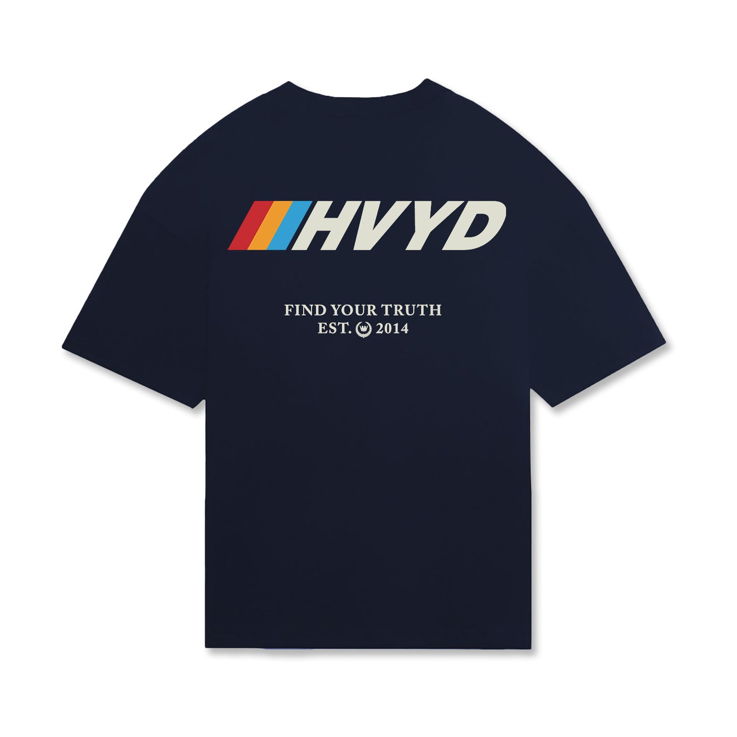 HVYD Weighted Race T-Shirt — Navy