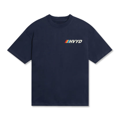 HVYD Weighted Race T-Shirt — Navy