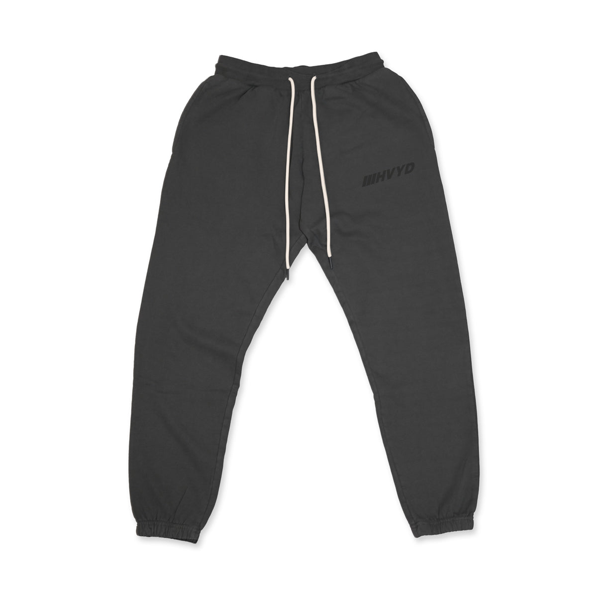 006 HVYD Truth Terry Sweatpants — Studio Black