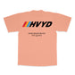 002 HVYD Race T-Shirt — Coral