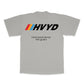 007 HVYD Race T-Shirt — Tracing Gray