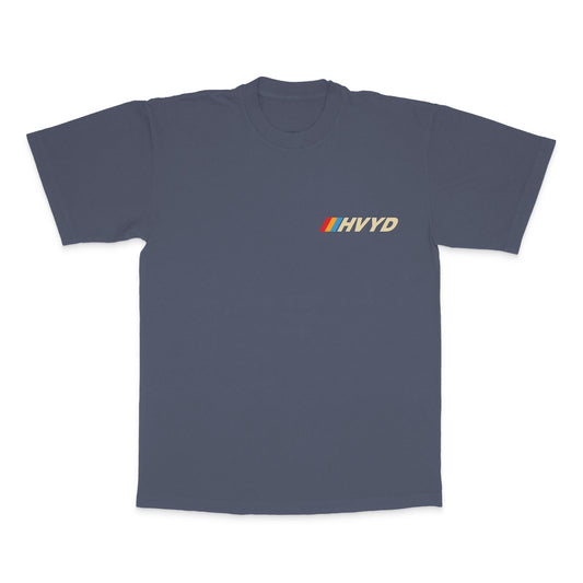 007 HVYD Race T-Shirt — Night Shadow Blue