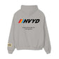007 HVYD Race Terry Hoodie — Tracing Gray