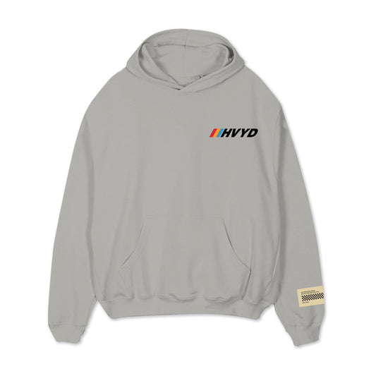 007 HVYD Race Terry Hoodie — Tracing Gray