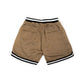 002 HVYD Premium Varsity Mesh Shorts — Beige