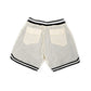 002 HVYD Premium Varsity Mesh Shorts — Bone