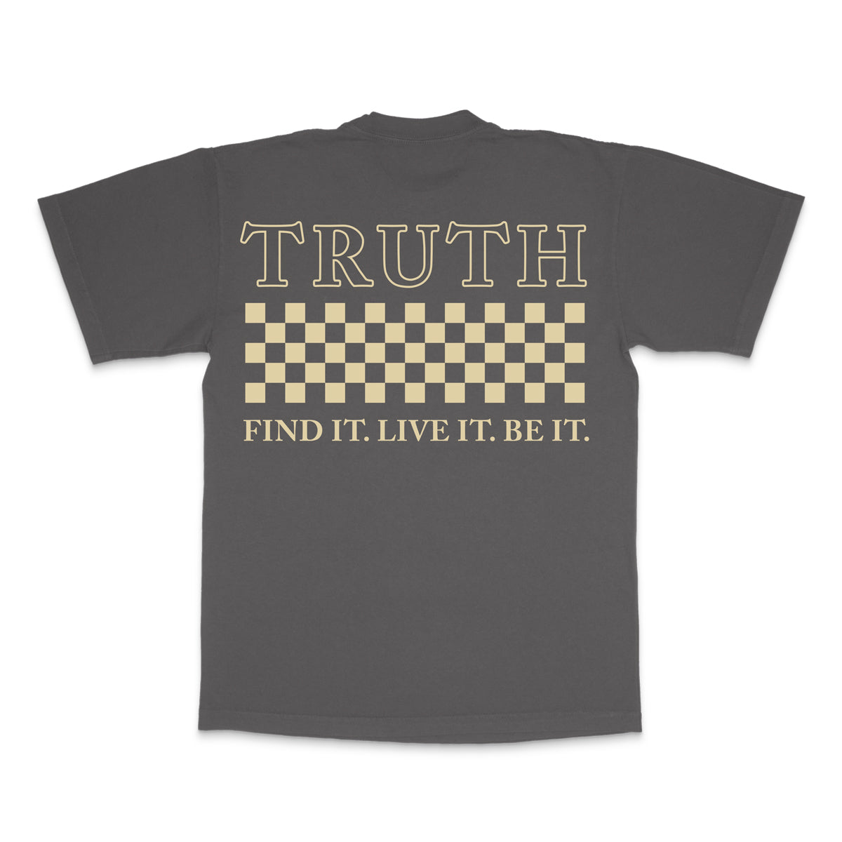 001 HVYD Truth T-Shirt — Vintage Grey