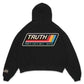 002 HVYD Truth Re-Edition Fleece Hoodie — Washed Black
