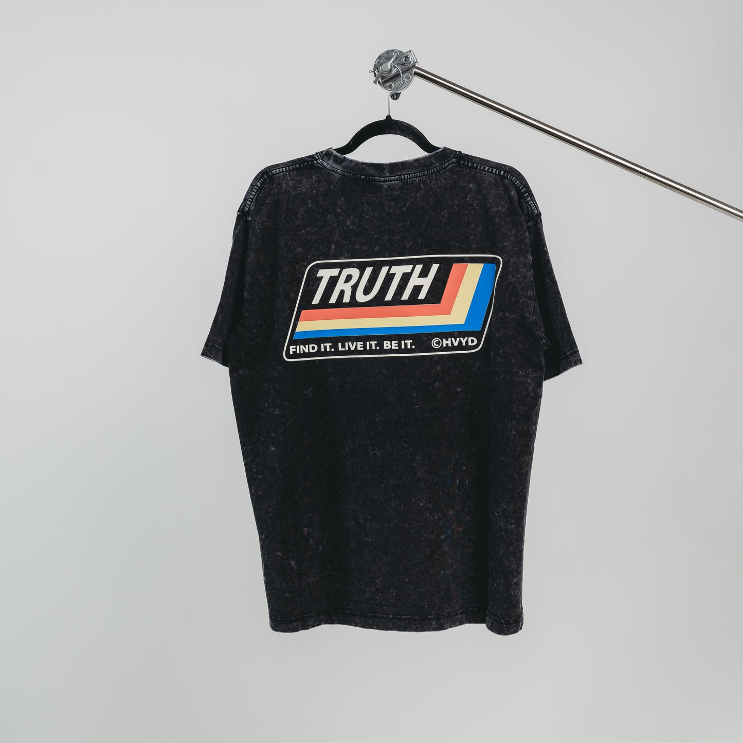 002 HVYD Truth Re-Edition T-Shirt — Carbon Black