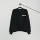 002 HVYD Race Crewneck — Washed Black