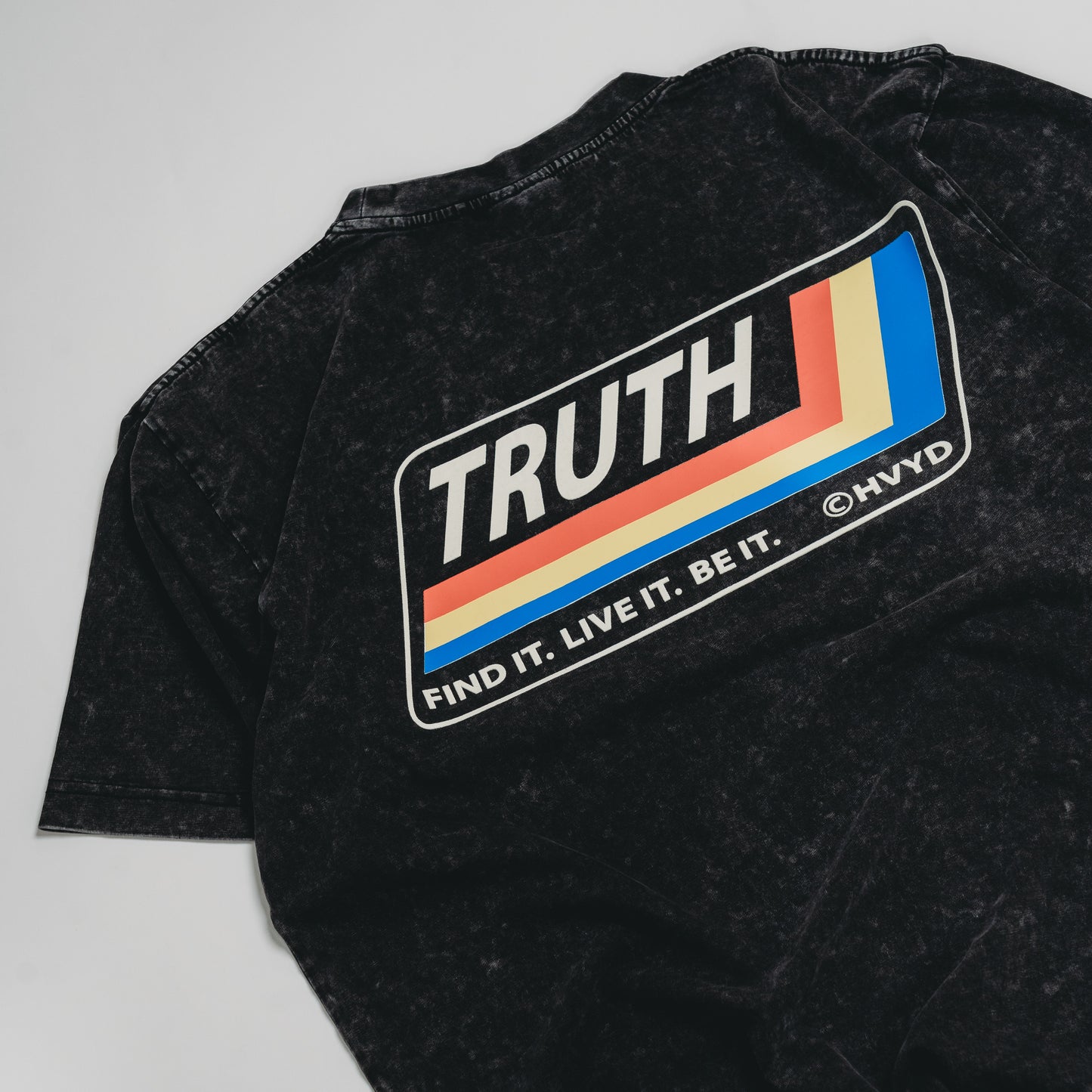 002 HVYD Truth Re-Edition T-Shirt — Carbon Black