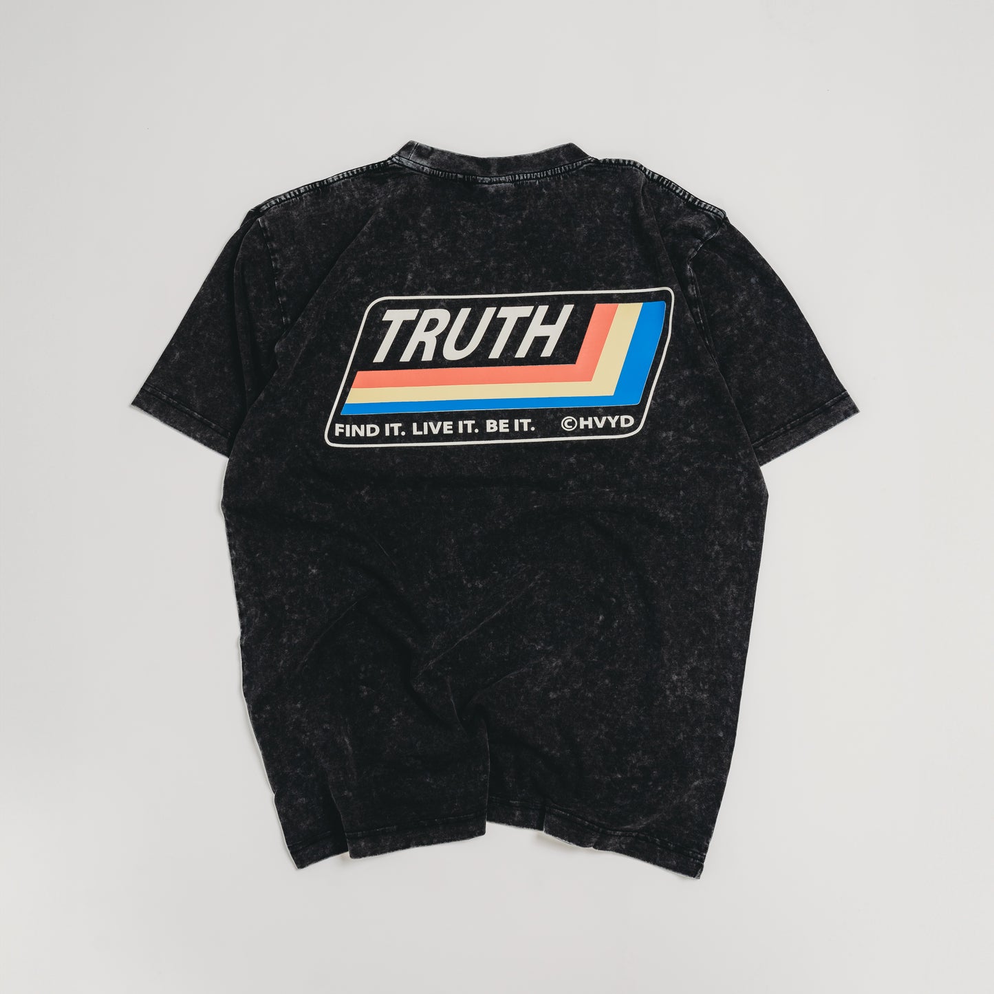 002 HVYD Truth Re-Edition T-Shirt — Carbon Black