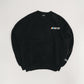 002 HVYD Race Crewneck — Washed Black