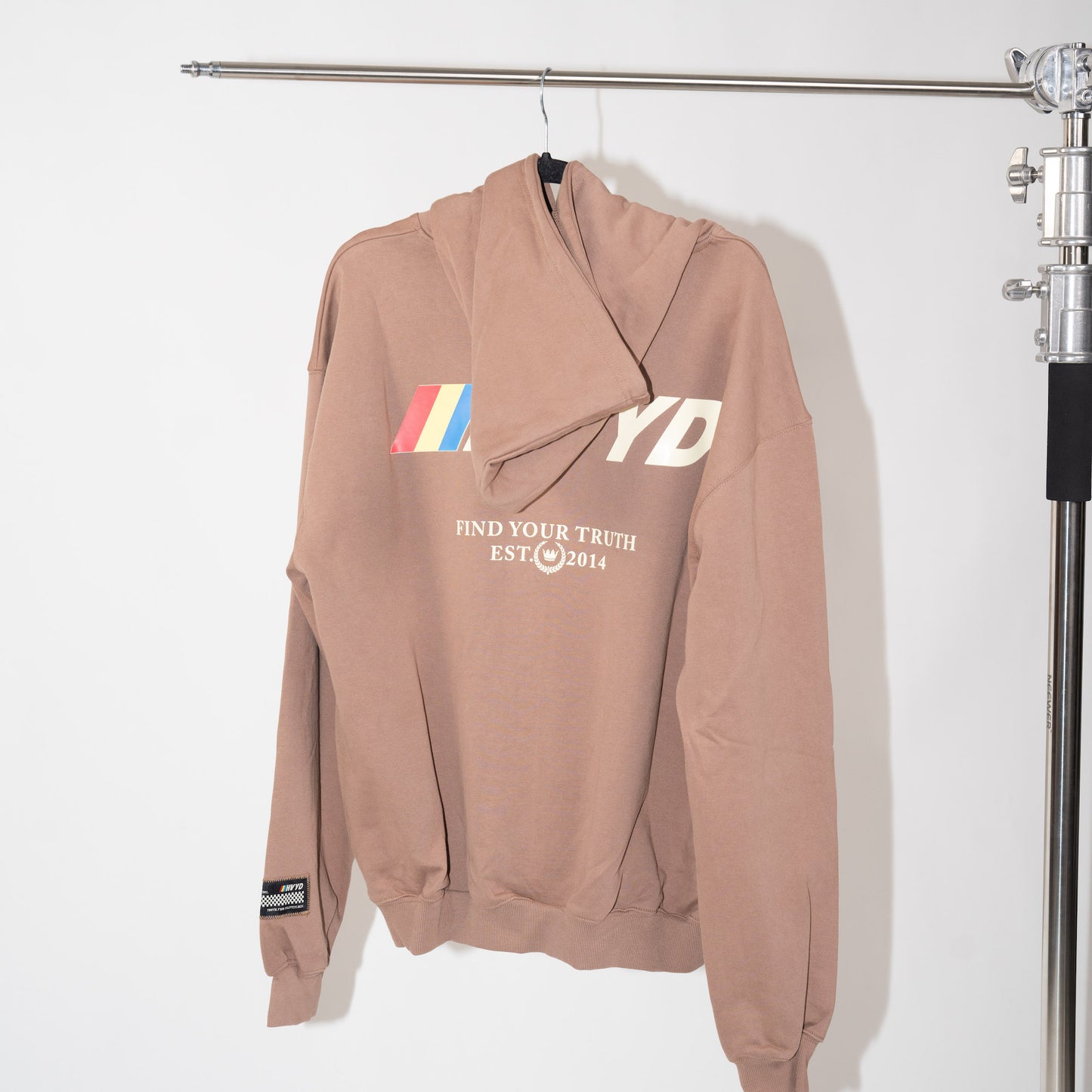 003 HVYD Race Terry Hoodie — Desert