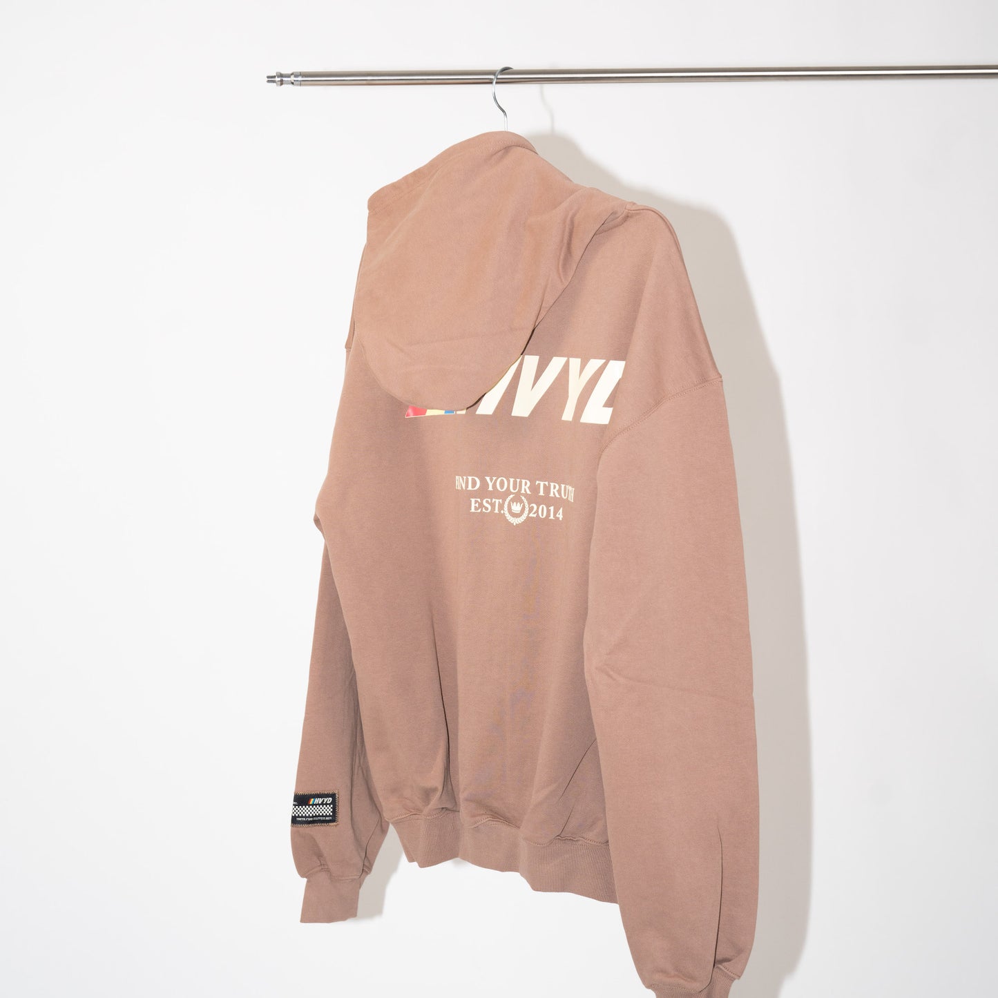 003 HVYD Race Terry Hoodie — Desert
