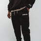 003 HVYD Race Terry Sweatpants — Washed Black