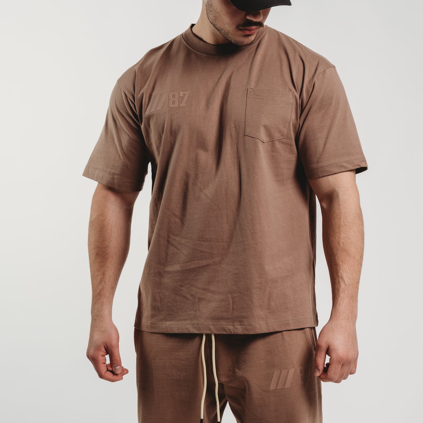 003 HVYD ///87 Pocket T-Shirt — Desert