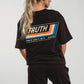 004 HVYD Truth Re-Edition T-Shirt — Washed Black