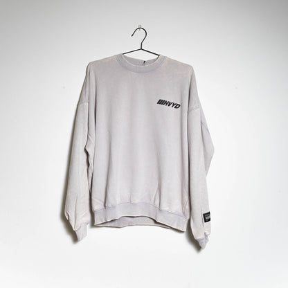 [Sample Sale] HVYD Truth Crewneck — Ice Grey
