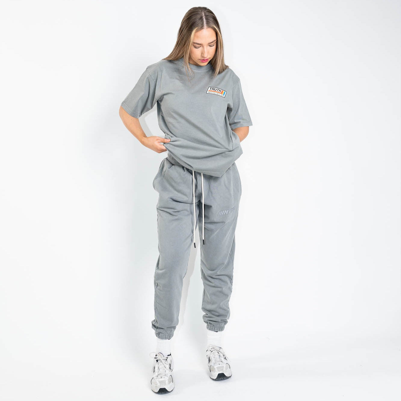 006 HVYD Race Truth Terry Sweatpants — Glacier